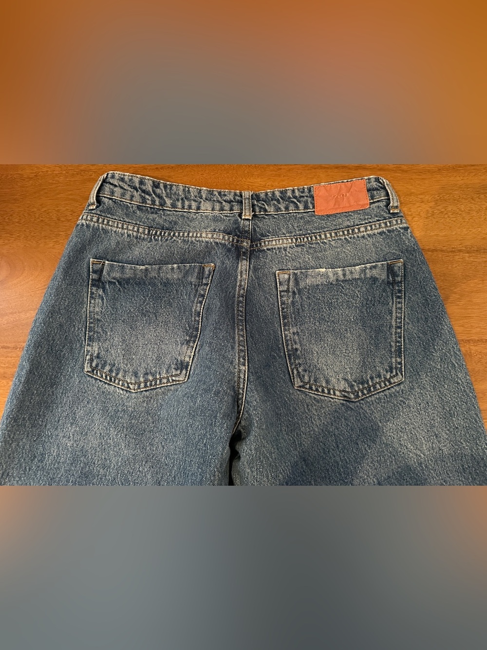 Zara low rise straight jeans - Picture 7 of 7